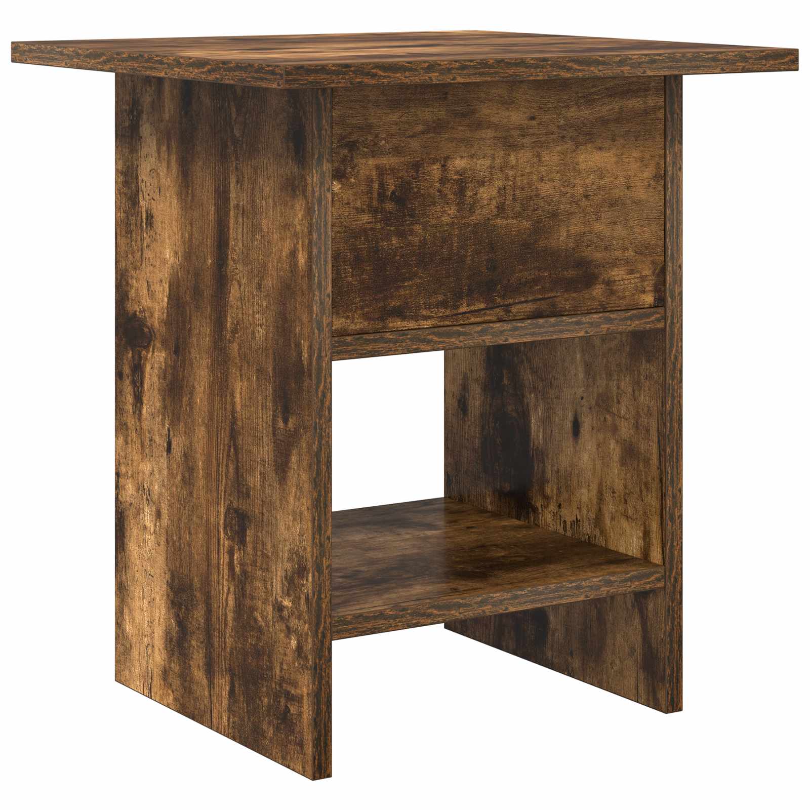 Comodino Rovere fumé 41 x 40 x 45 cm Legno multistrato