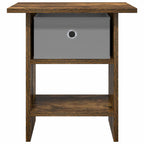 Comodino Rovere fumé 41 x 40 x 45 cm Legno multistrato