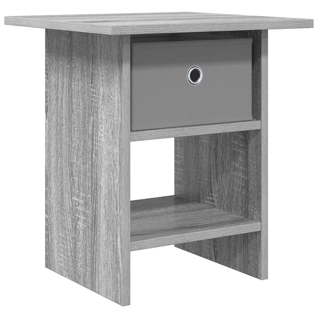 Comodino Grigio Sonoma 41 x 40 x 45 cm Legno multistrato
