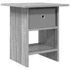 Comodino Grigio Sonoma 41 x 40 x 45 cm Legno multistrato