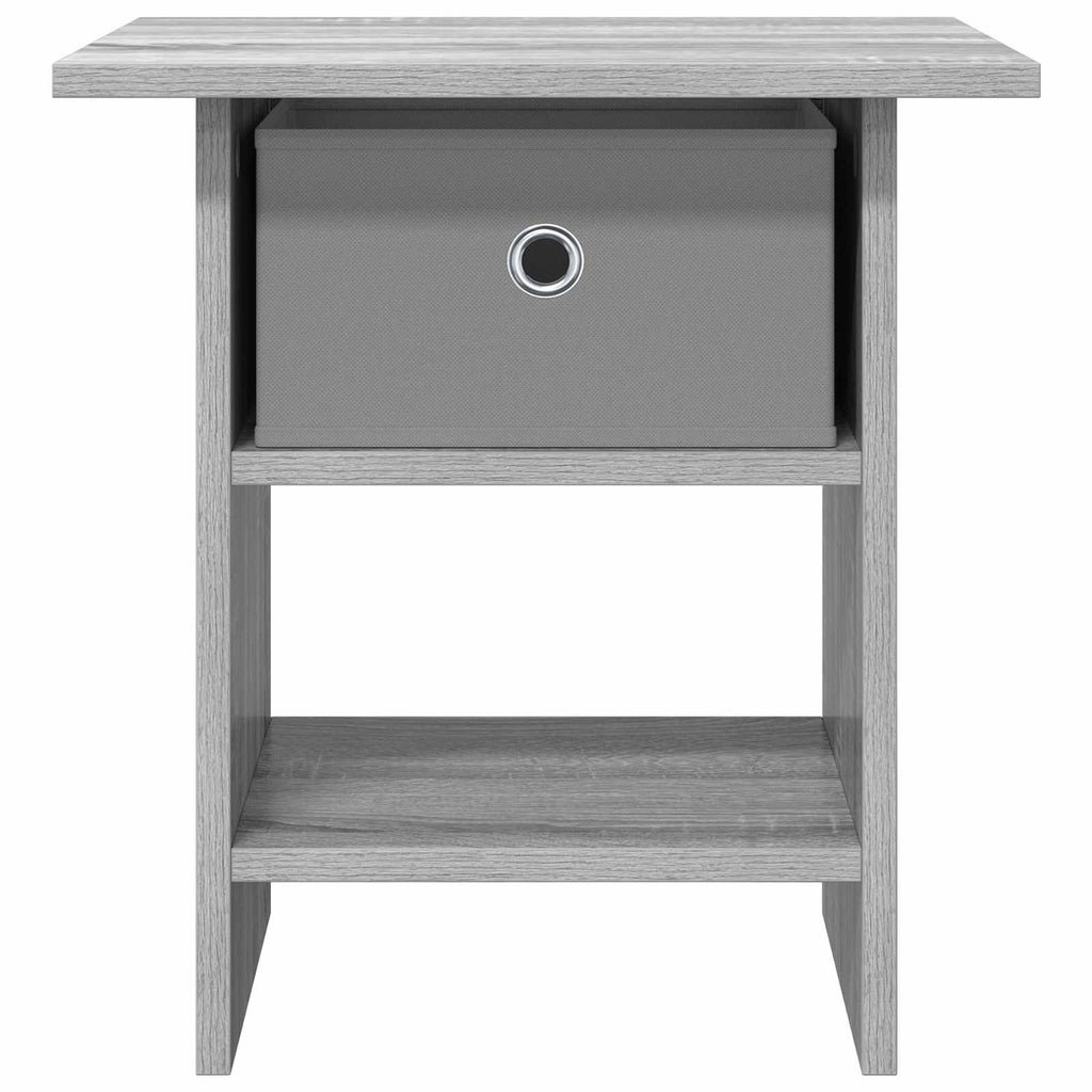 Comodino Grigio Sonoma 41 x 40 x 45 cm Legno multistrato