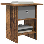 Comodino 2 pcs Legno vecchio 41 x 40 x 45 cm Legno multistrato