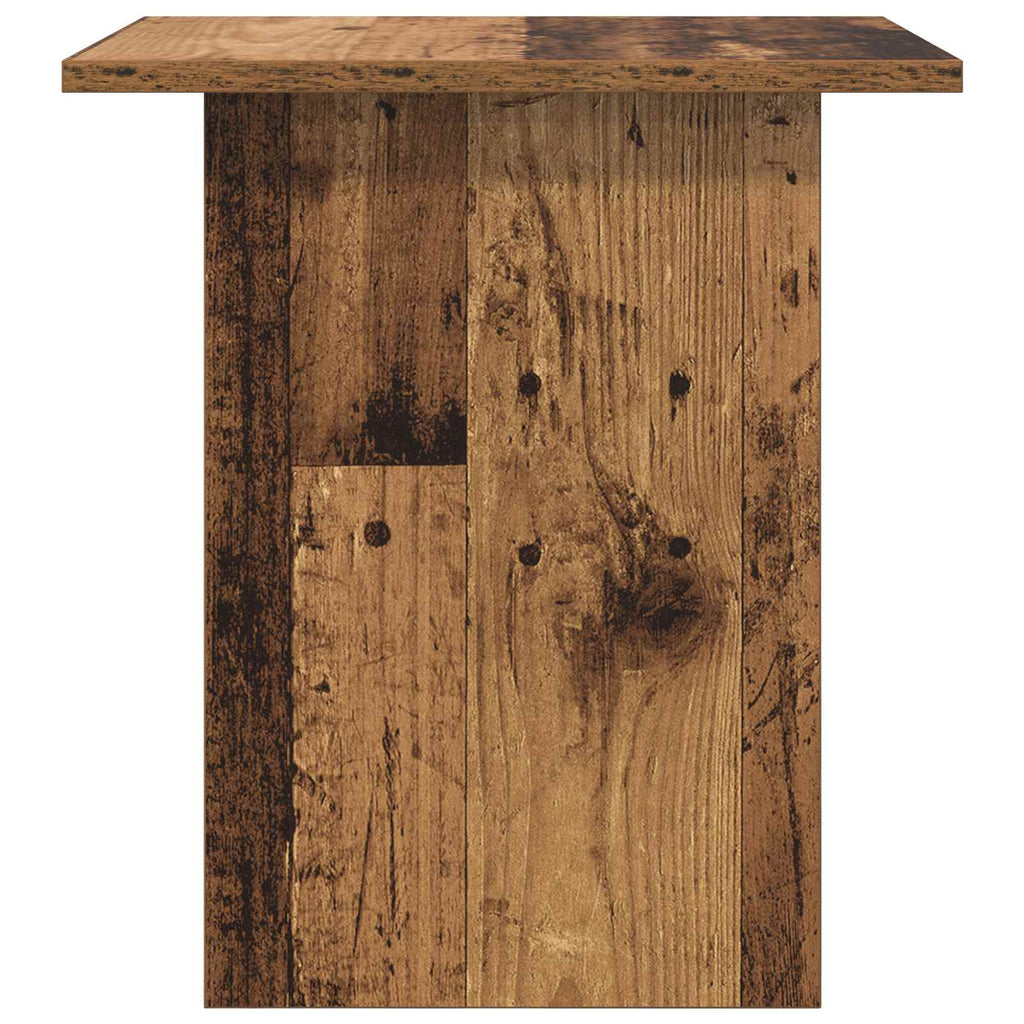 Comodino 2 pcs Legno vecchio 41 x 40 x 45 cm Legno multistrato