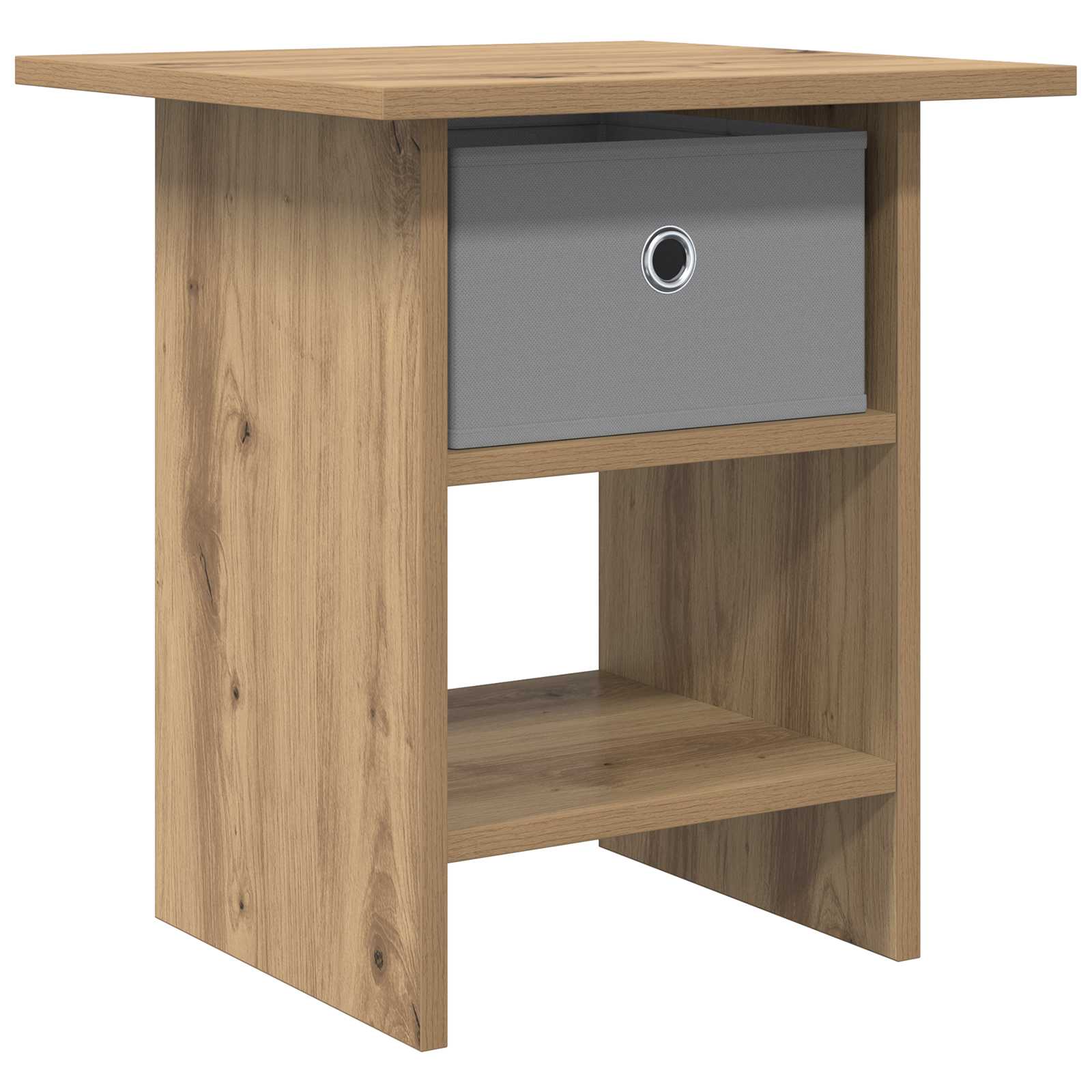 Comodino Rovere artigianale 41 x 40 x 45 cm Legno multistrato