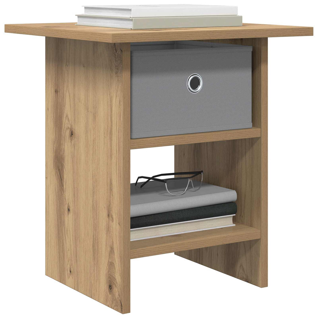 Comodino Rovere artigianale 41 x 40 x 45 cm Legno multistrato