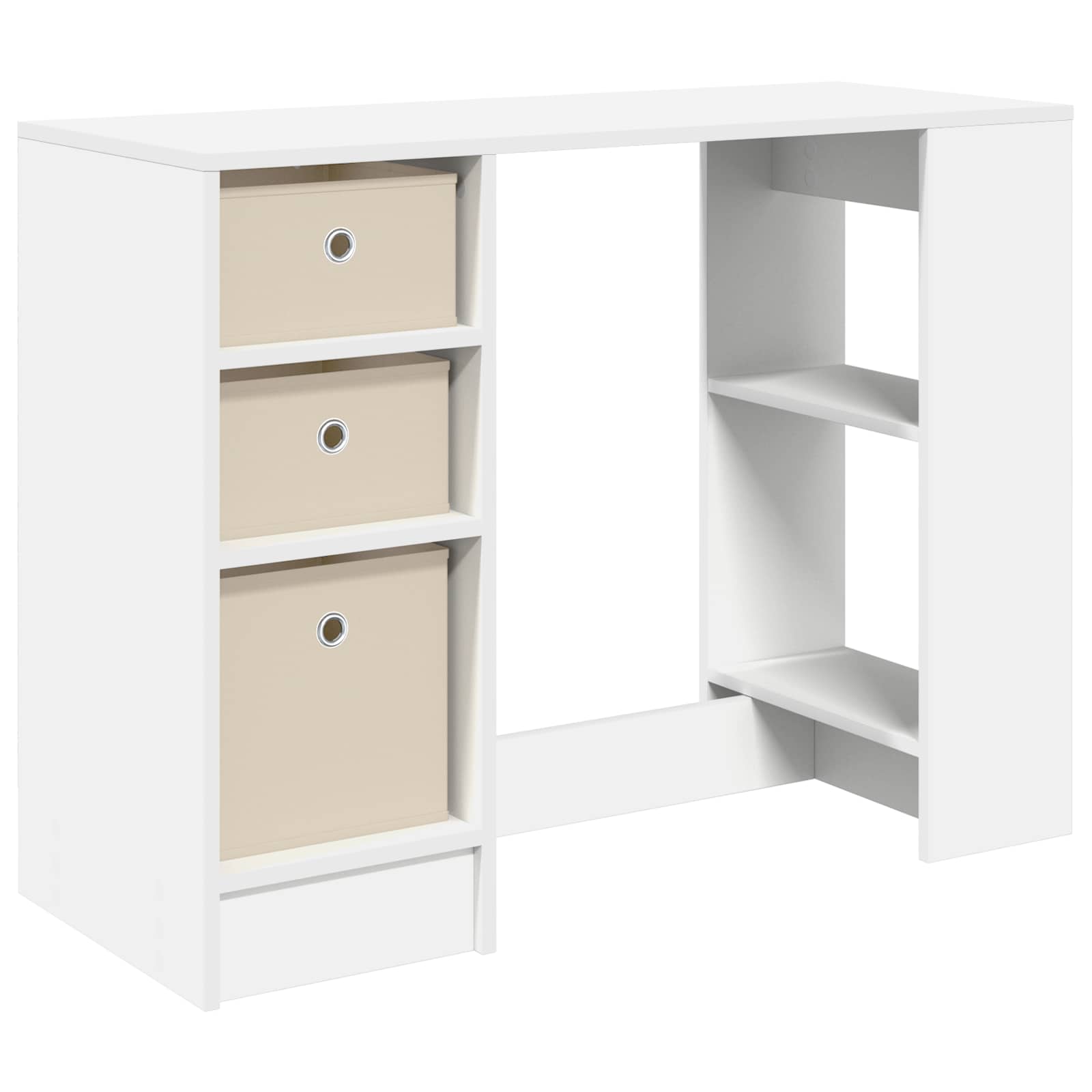 Scrivania Bianco 100 x 40 x 75 cm Legno multistrato