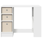 Scrivania Bianco 100 x 40 x 75 cm Legno multistrato
