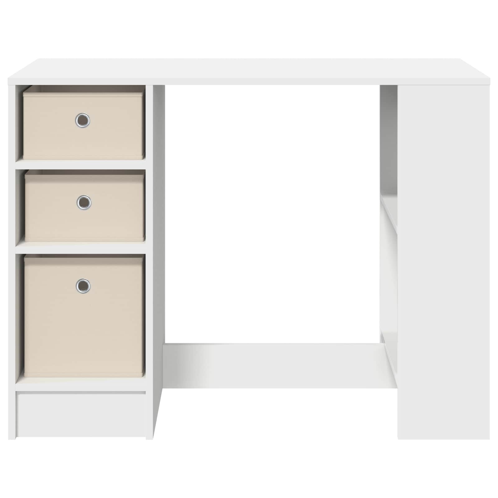 Scrivania Bianco 100 x 40 x 75 cm Legno multistrato