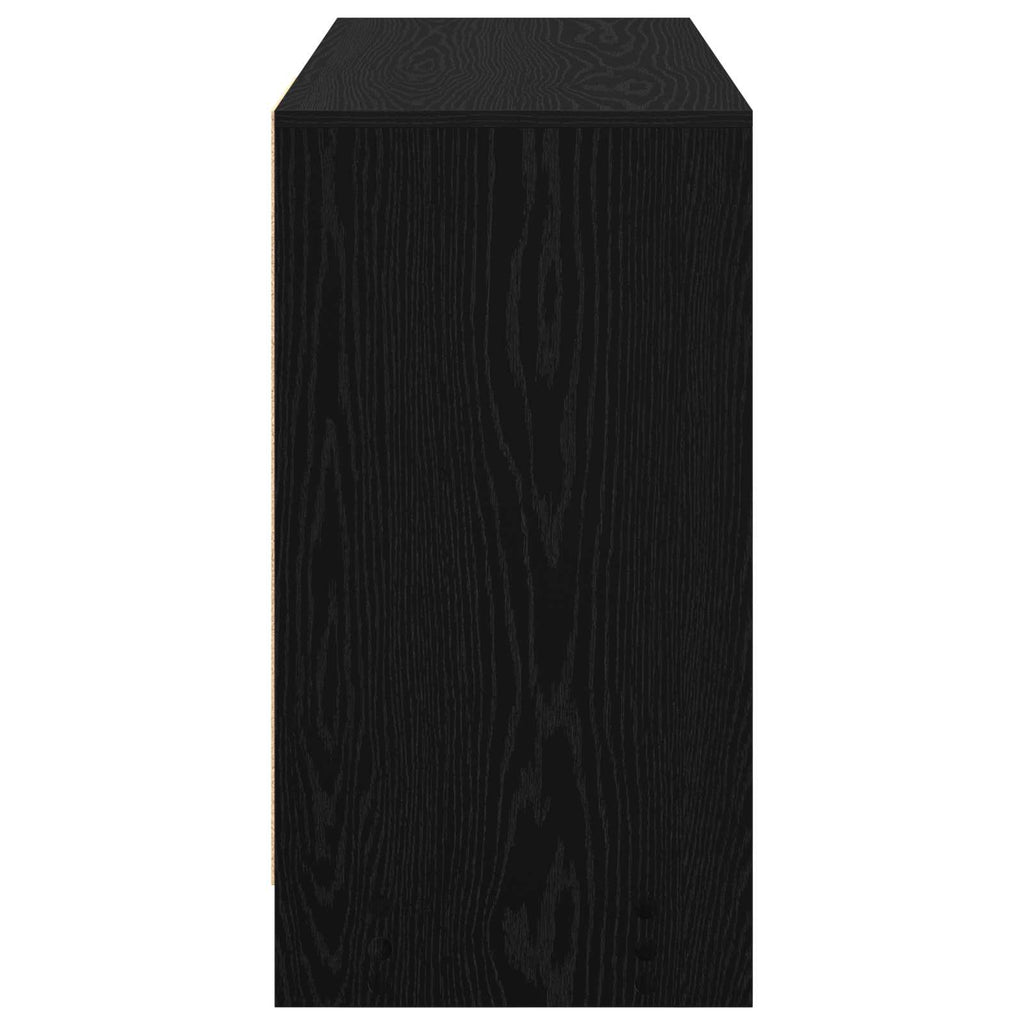 Scrivania Rovere Nero 100 x 40 x 75 cm Legno multistrato