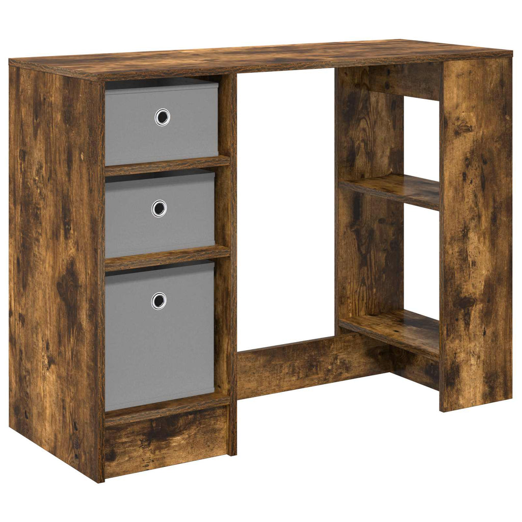 Scrivania Rovere fumé 100 x 40 x 75 cm Legno multistrato