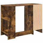 Scrivania Rovere fumé 100 x 40 x 75 cm Legno multistrato