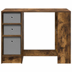 Scrivania Rovere fumé 100 x 40 x 75 cm Legno multistrato