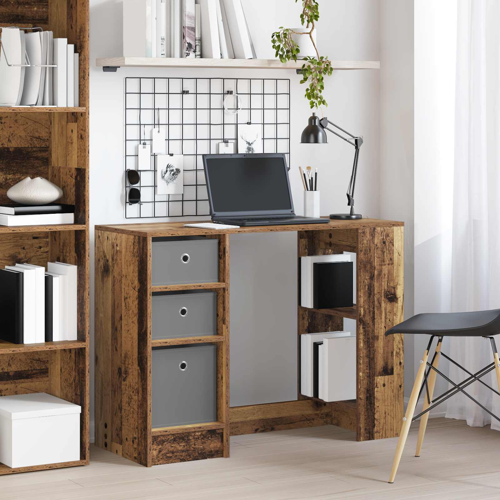 Scrivania Legno vecchio 100 x 40 x 75 cm Legno multistrato