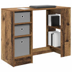 Scrivania Legno vecchio 100 x 40 x 75 cm Legno multistrato