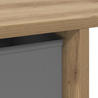 Scrivania Rovere artigianale 100 x 40 x 75 cm Legno multistrato