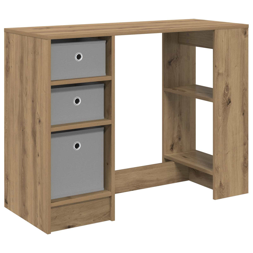 Scrivania Rovere artigianale 100 x 40 x 75 cm Legno multistrato