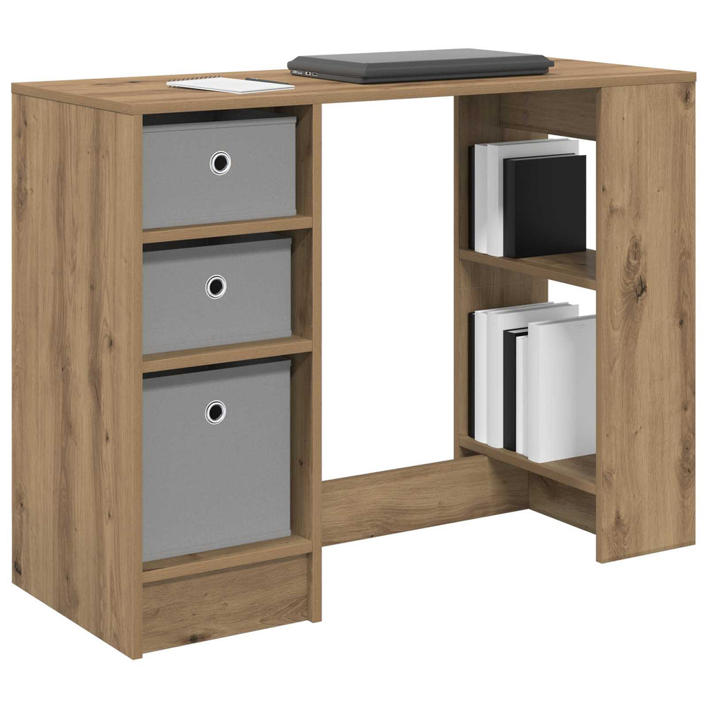 Scrivania Rovere artigianale 100 x 40 x 75 cm Legno multistrato