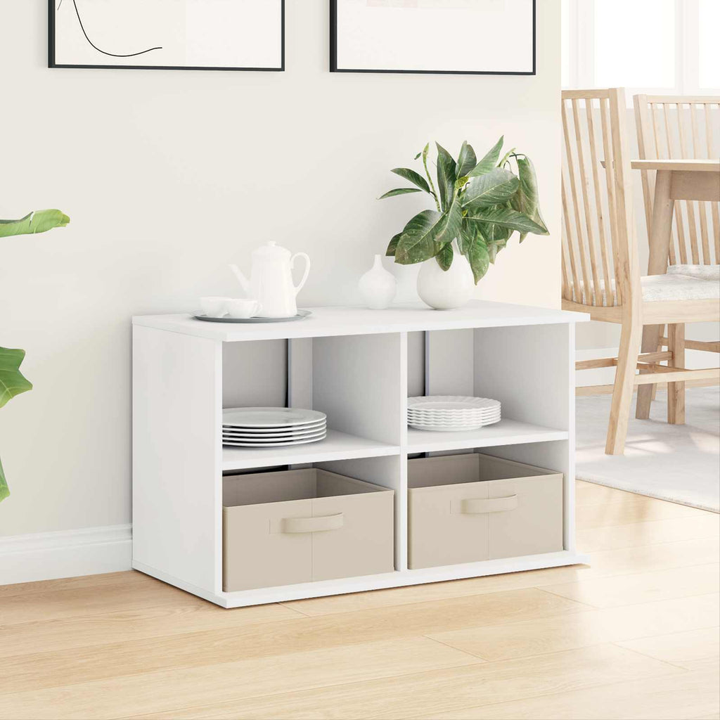 Supporto TV con cassetto Bianco 79 x 40 x 48 cm