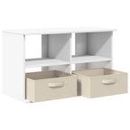 Supporto TV con cassetto Bianco 79 x 40 x 48 cm
