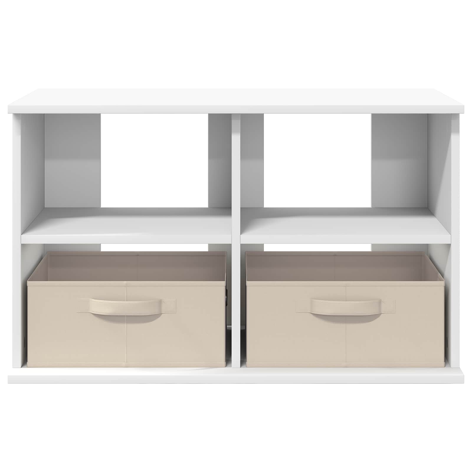Supporto TV con cassetto Bianco 79 x 40 x 48 cm