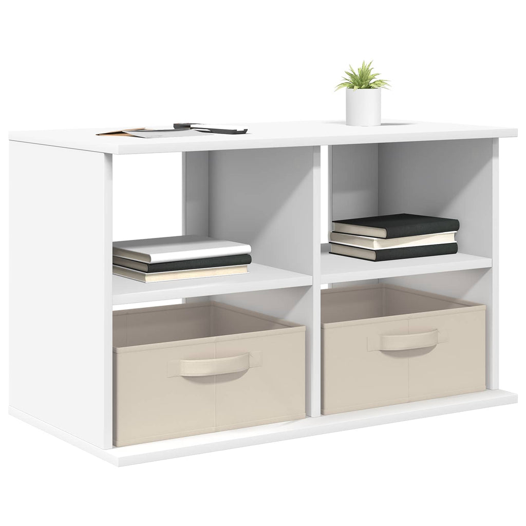Supporto TV con cassetto Bianco 79 x 40 x 48 cm