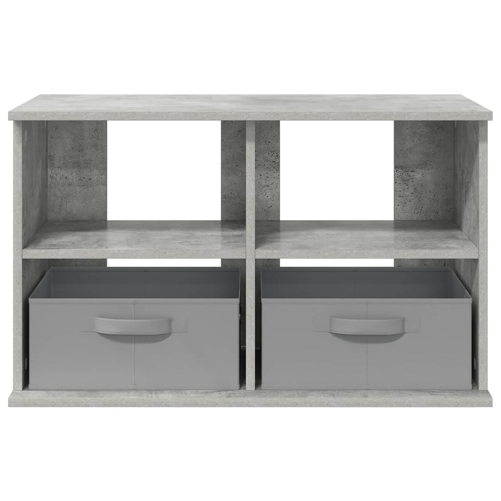 Supporto TV con cassetto Grigio cemento 79 x 40 x 48 cm
