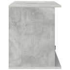Supporto TV con cassetto Grigio cemento 79 x 40 x 48 cm