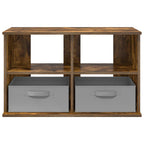 Supporto TV con cassetto Rovere fumé 79 x 40 x 48 cm