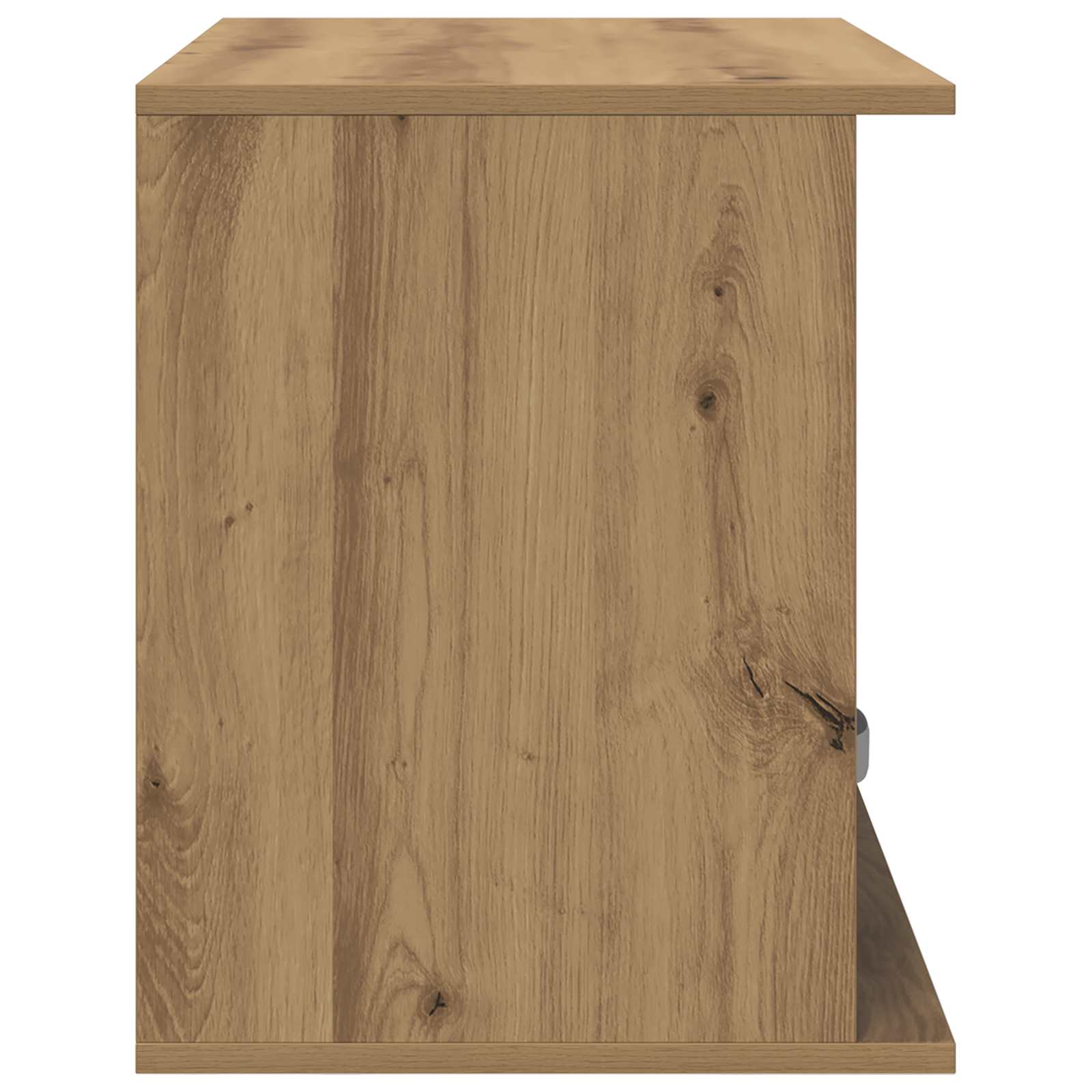 Supporto TV con cassetto Rovere artigianale 79 x 40 x 48 cm