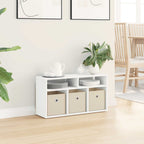 Lowboard con cassetto Bianco 72 x 22,5 x 38 cm