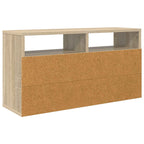 Lowboard con cassetto Rovere Sonoma 72 x 22,5 x 38 cm