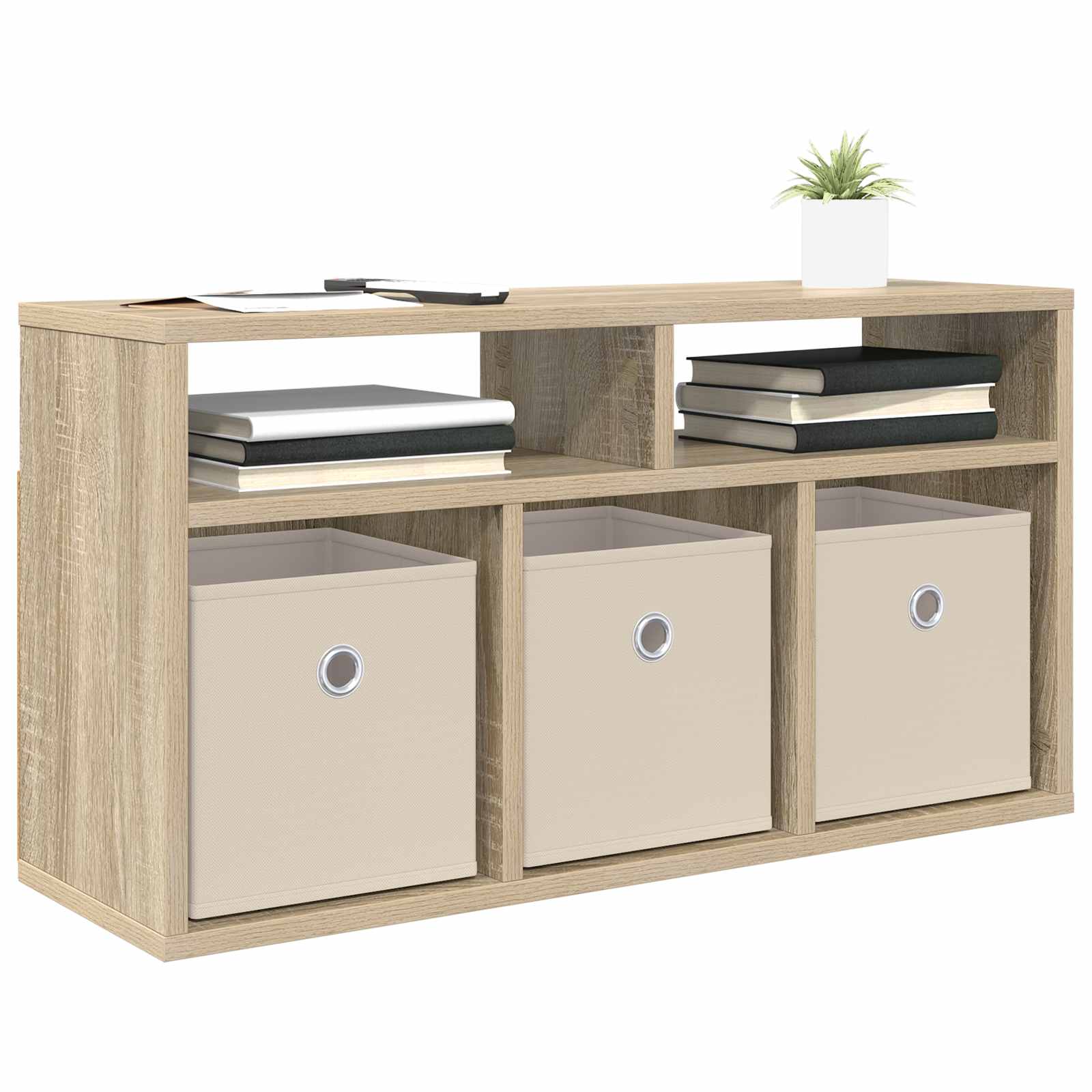 Lowboard con cassetto Rovere Sonoma 72 x 22,5 x 38 cm