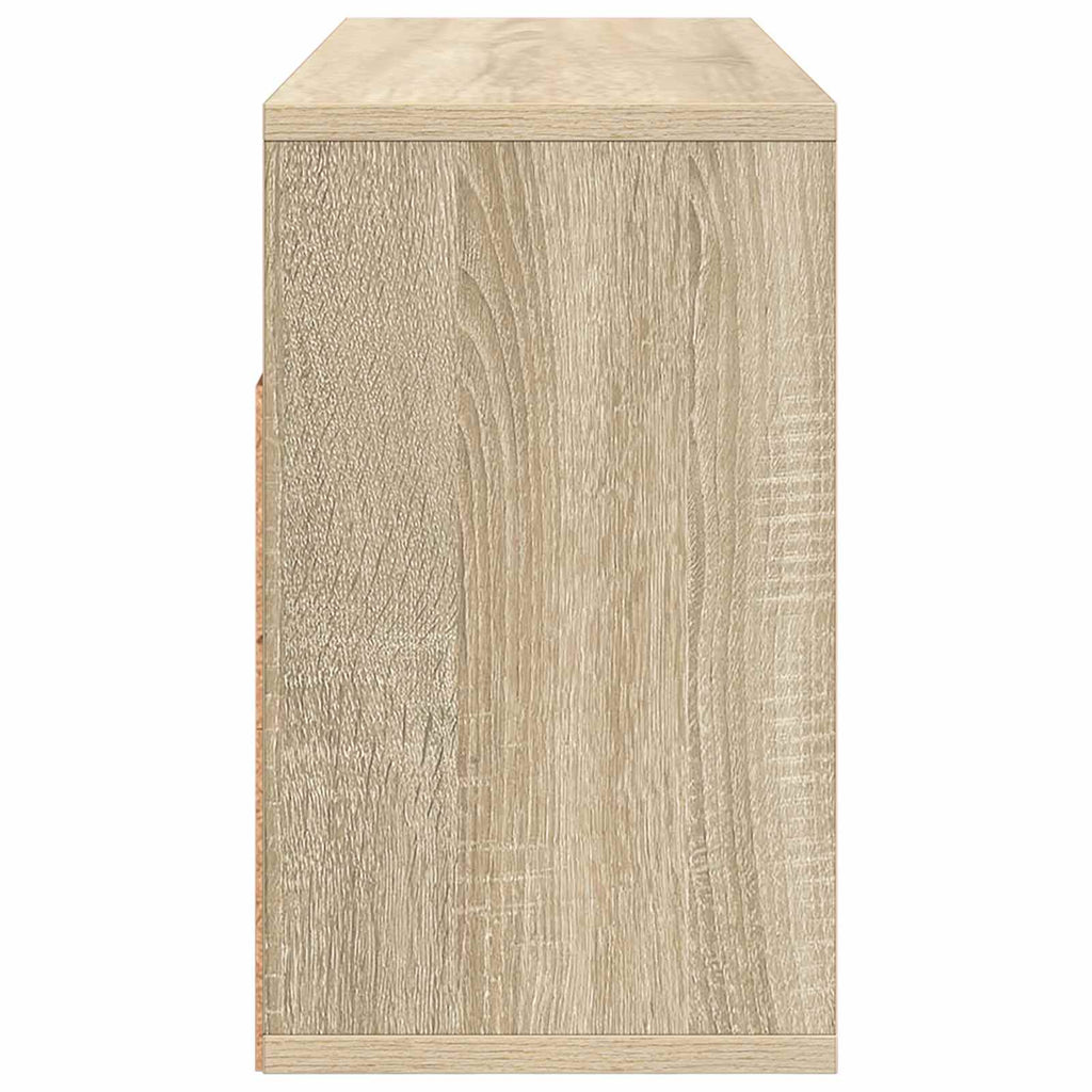 Lowboard con cassetto Rovere Sonoma 72 x 22,5 x 38 cm