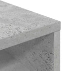 Lowboard con cassetto Grigio cemento 72 x 22,5 x 38 cm