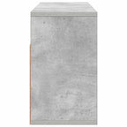 Lowboard con cassetto Grigio cemento 72 x 22,5 x 38 cm