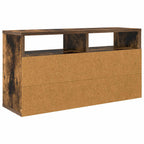 Lowboard con cassetto Rovere fumé 72 x 22,5 x 38 cm