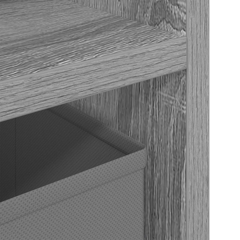 Lowboard con cassetto Grigio Sonoma 72 x 22,5 x 38 cm