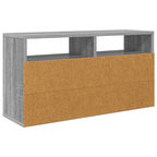 Lowboard con cassetto Grigio Sonoma 72 x 22,5 x 38 cm