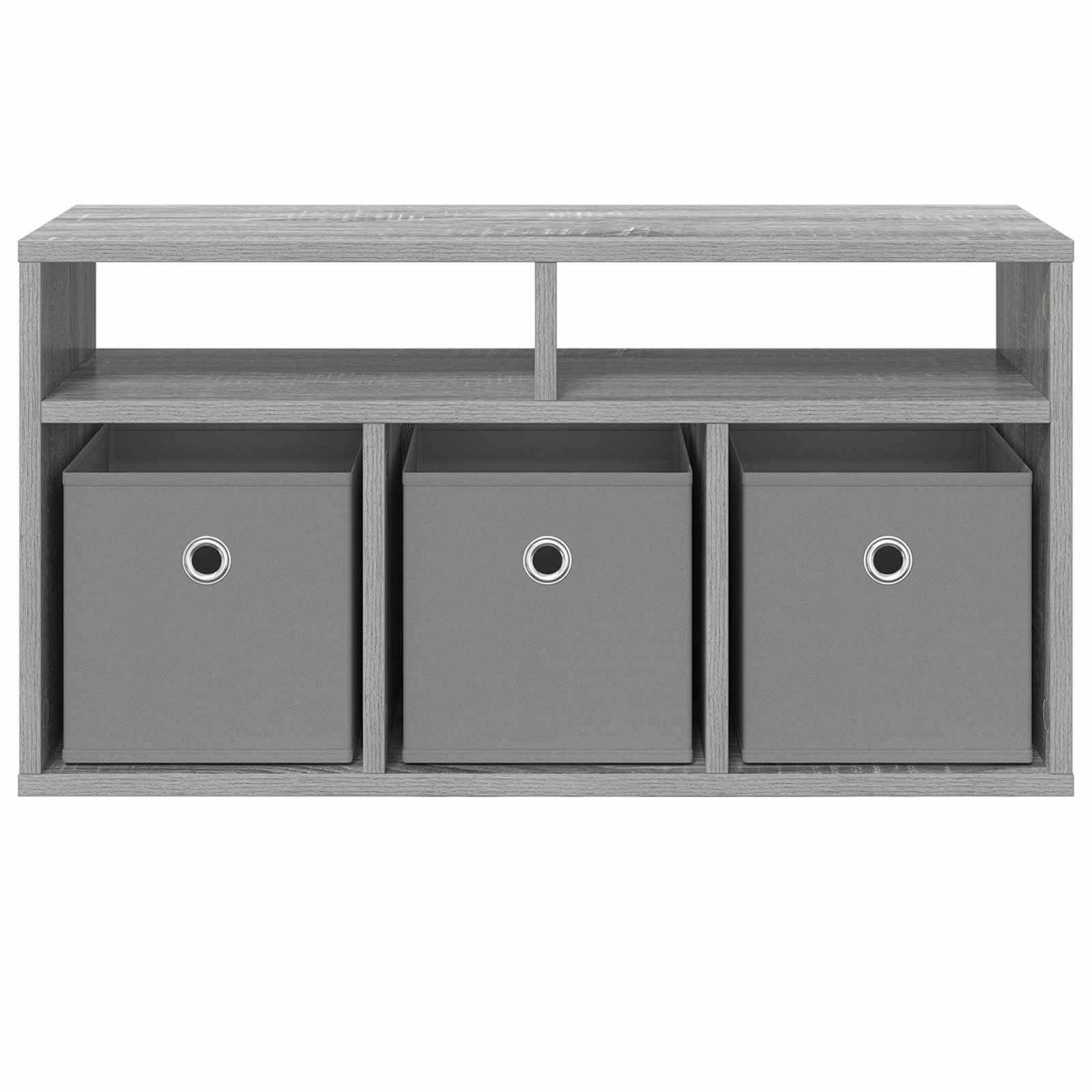 Lowboard con cassetto Grigio Sonoma 72 x 22,5 x 38 cm