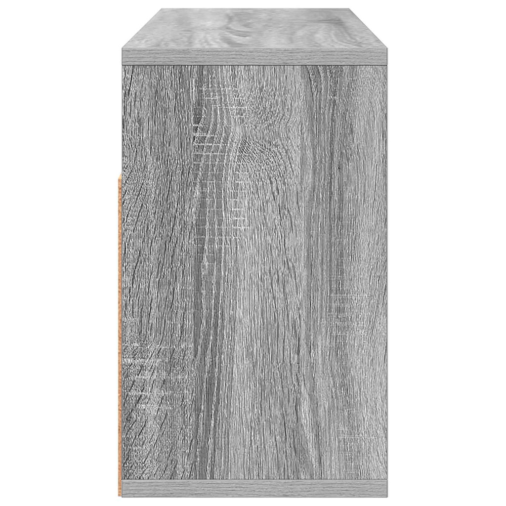 Lowboard con cassetto Grigio Sonoma 72 x 22,5 x 38 cm