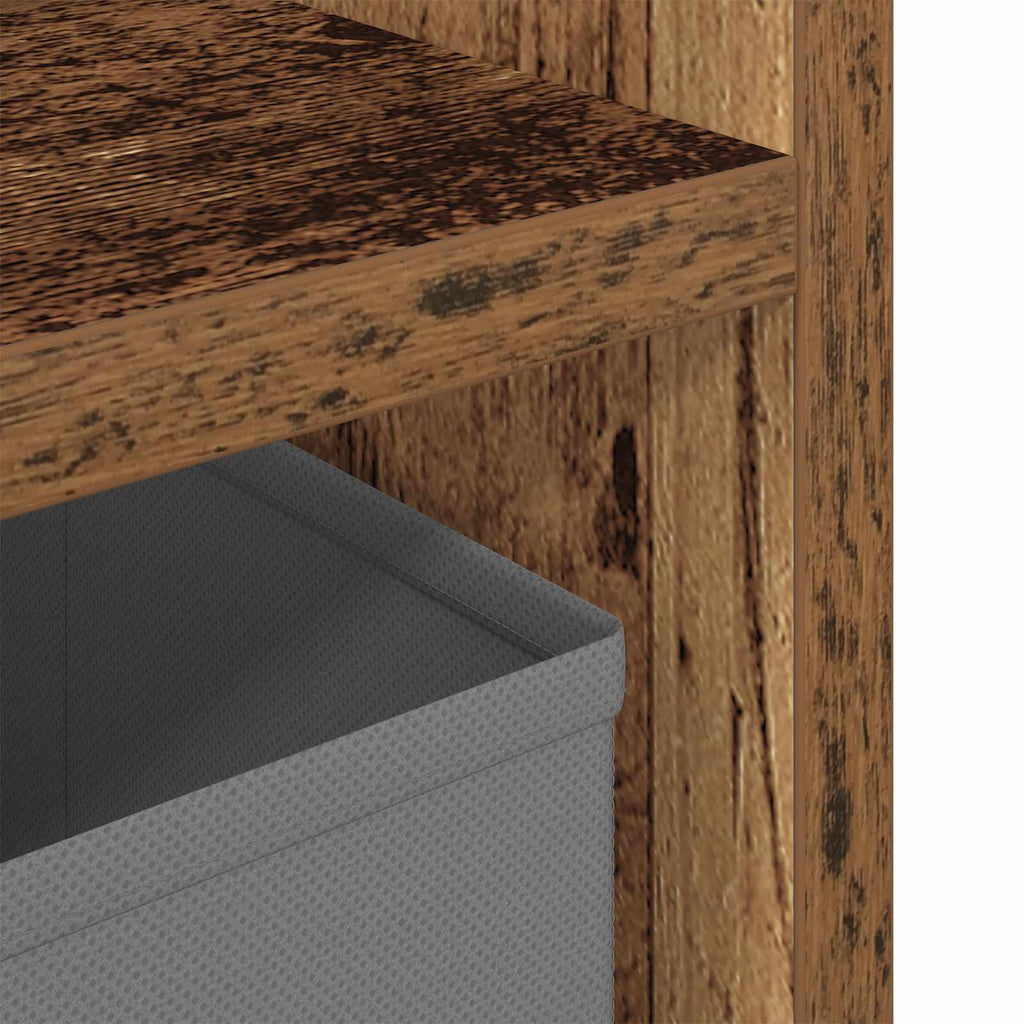 Lowboard con cassetto Legno vecchio 72 x 22,5 x 38 cm