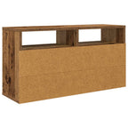 Lowboard con cassetto Legno vecchio 72 x 22,5 x 38 cm