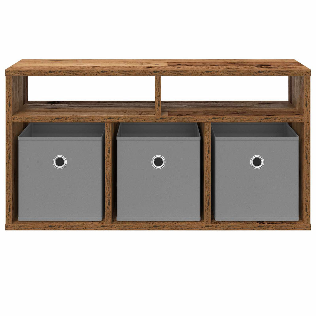 Lowboard con cassetto Legno vecchio 72 x 22,5 x 38 cm
