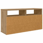 Lowboard con cassetto Rovere artigianale 72 x 22,5 x 38 cm