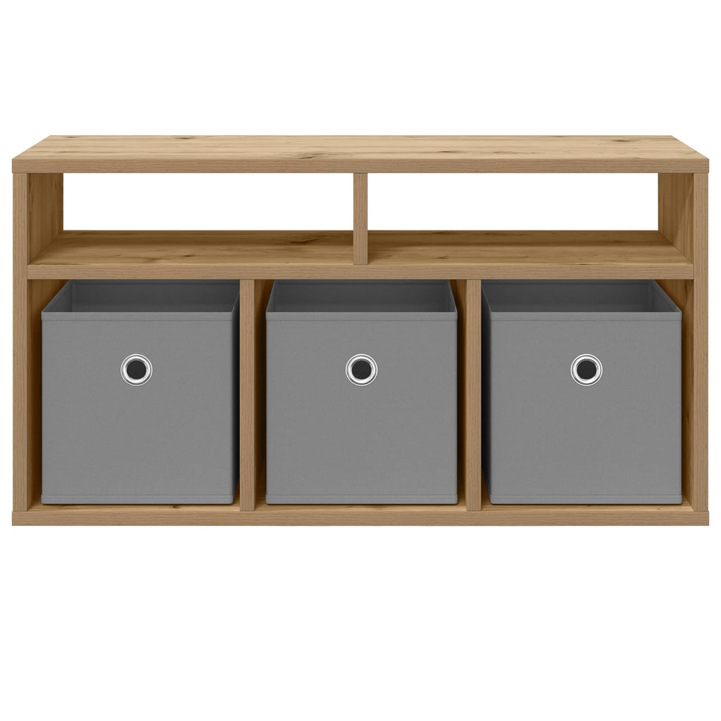 Lowboard con cassetto Rovere artigianale 72 x 22,5 x 38 cm