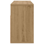 Lowboard con cassetto Rovere artigianale 72 x 22,5 x 38 cm