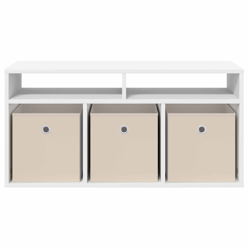Lowboard con cassetto Bianco 87 x 27,5 x 43 cm