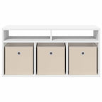 Lowboard con cassetto Bianco 87 x 27,5 x 43 cm