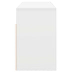 Lowboard con cassetto Bianco 87 x 27,5 x 43 cm
