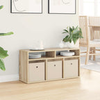 Lowboard con cassetto Rovere Sonoma 87 x 27,5 x 43 cm